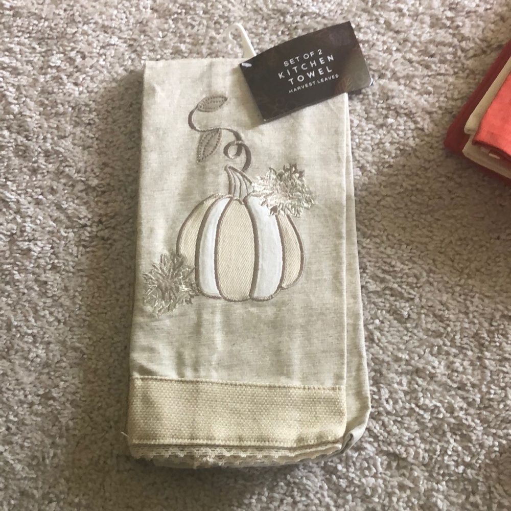 Fall Kitchen Towel Sets - Picture 2 of 7